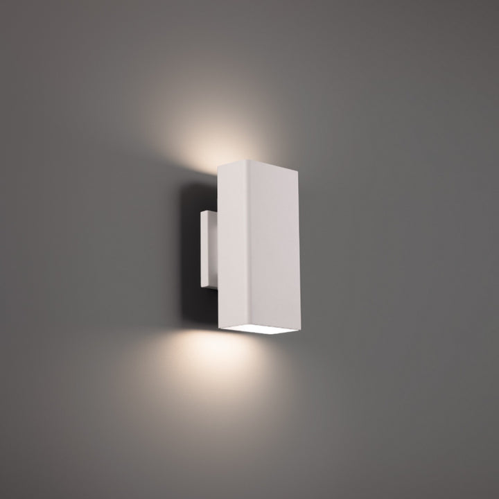 Wac Lighting WS-W17310-30-WT  Edgey Modern Outdoor White