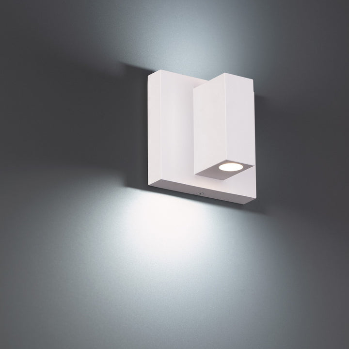 WAC Vue WS-W230205-CS-WT Wall Sconce Light - White