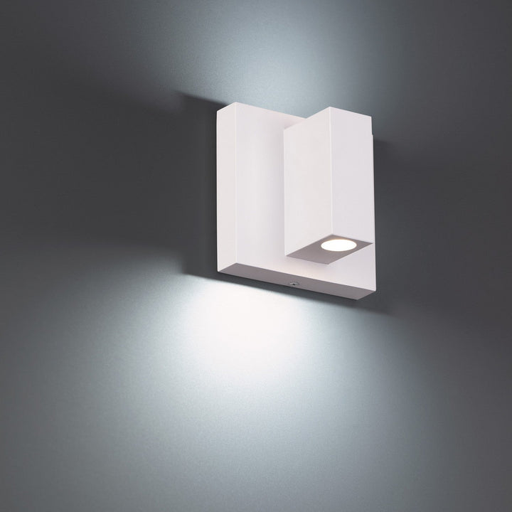 WAC Vue WS-W230205-CS-WT Wall Sconce Light - White