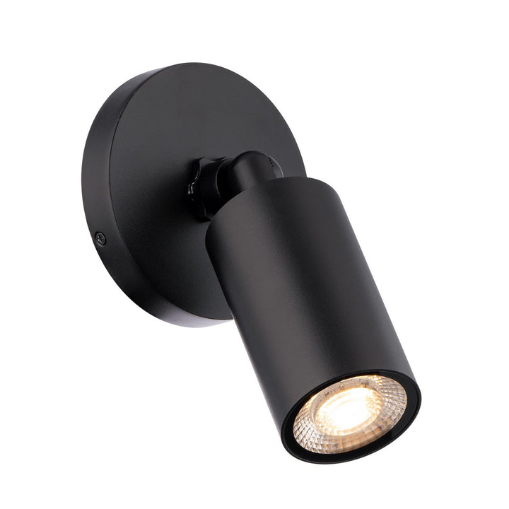 WAC Cylinder WS-W230301-30-BK Wall Sconce Light - Black