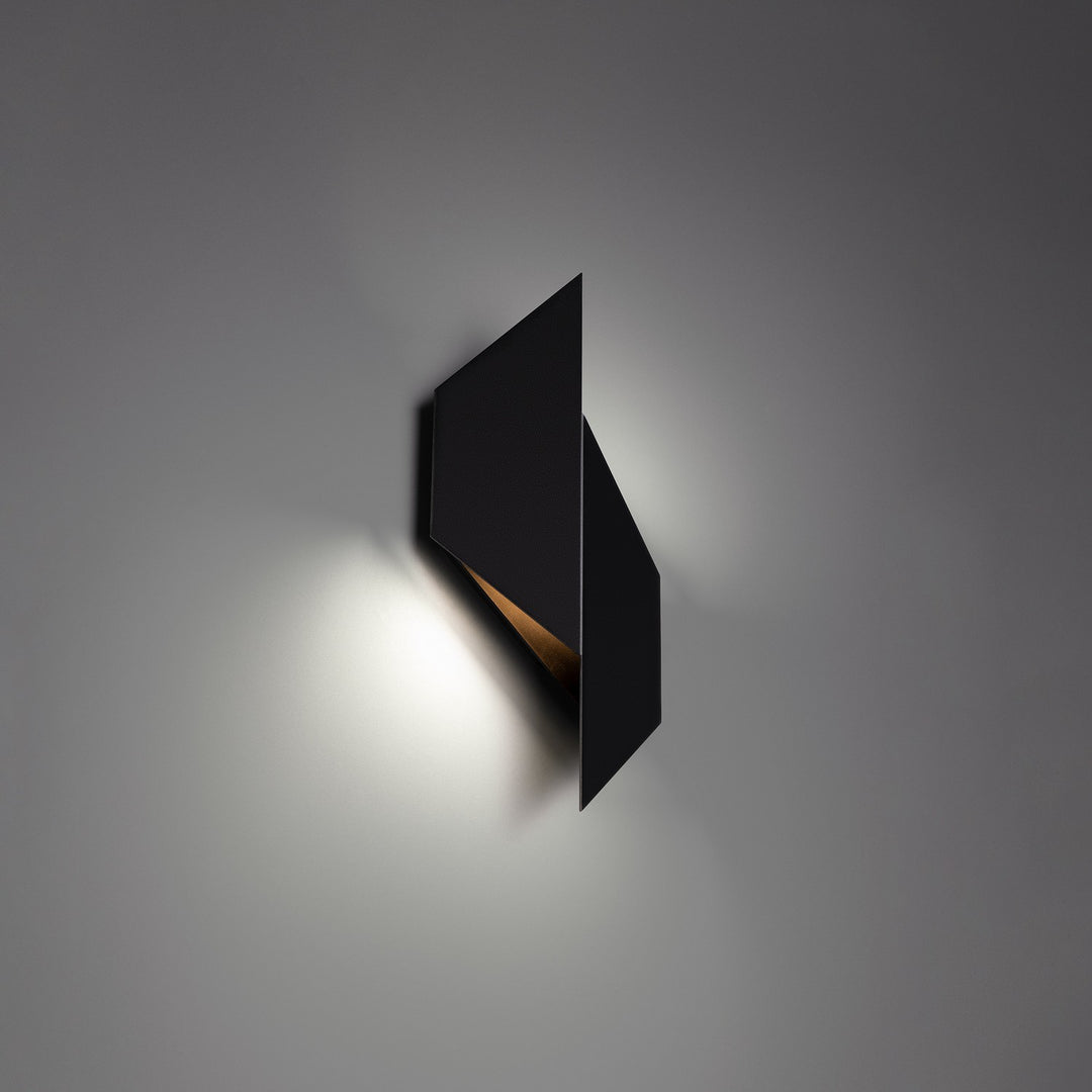 Wac Lighting WS-W47318-30-BK Modern Alternate Outdoor Black