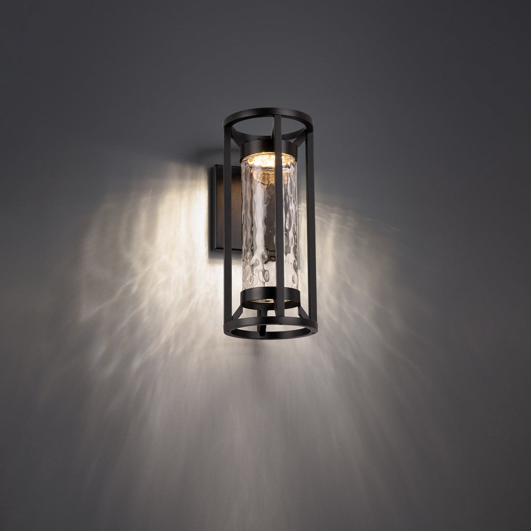 Wac Lighting WS-W49314-BK  Roslyn Outdoor Black