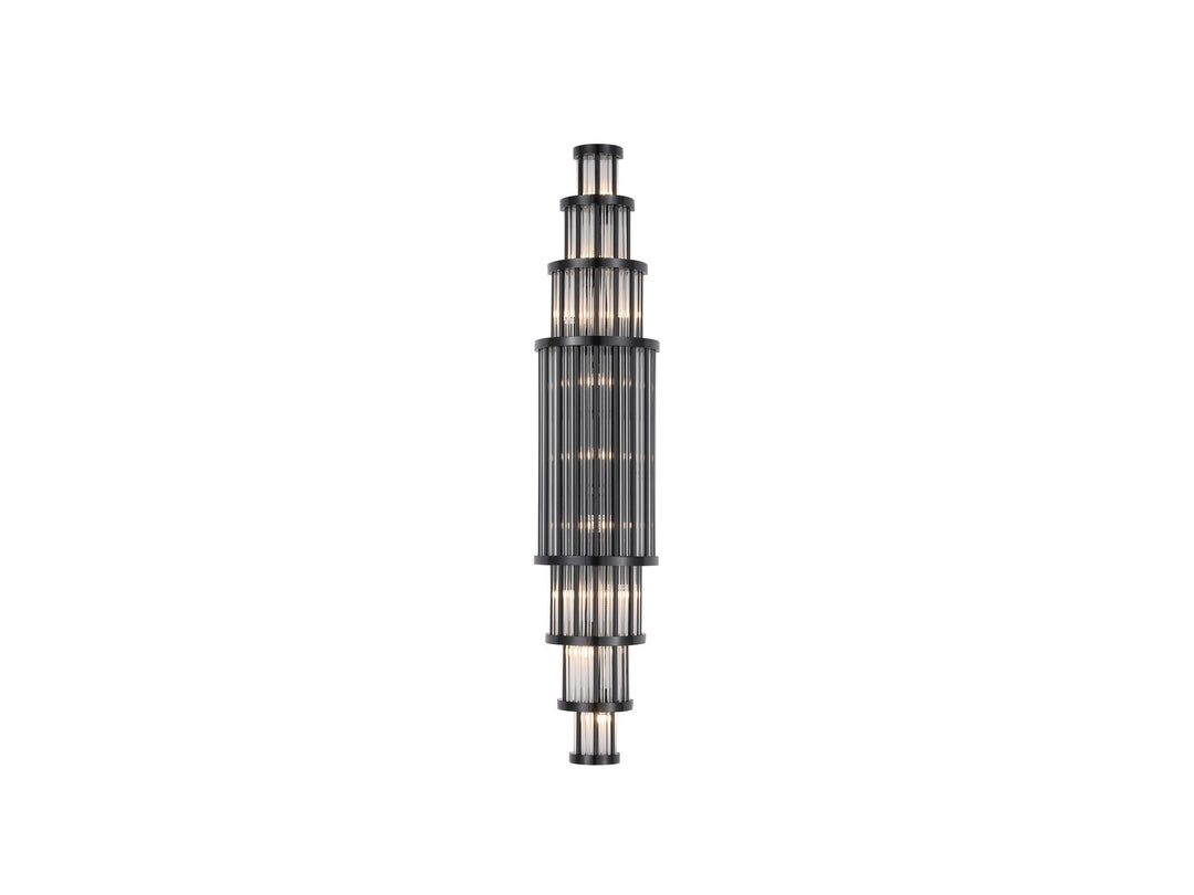 Avenue Waldorf HF1922-GM Wall Light - Polished Gunmetal