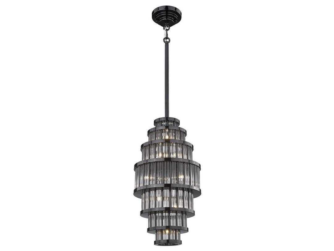 Avenue Waldorf HF1924-GM Chandelier Light - Polished Gunmetal