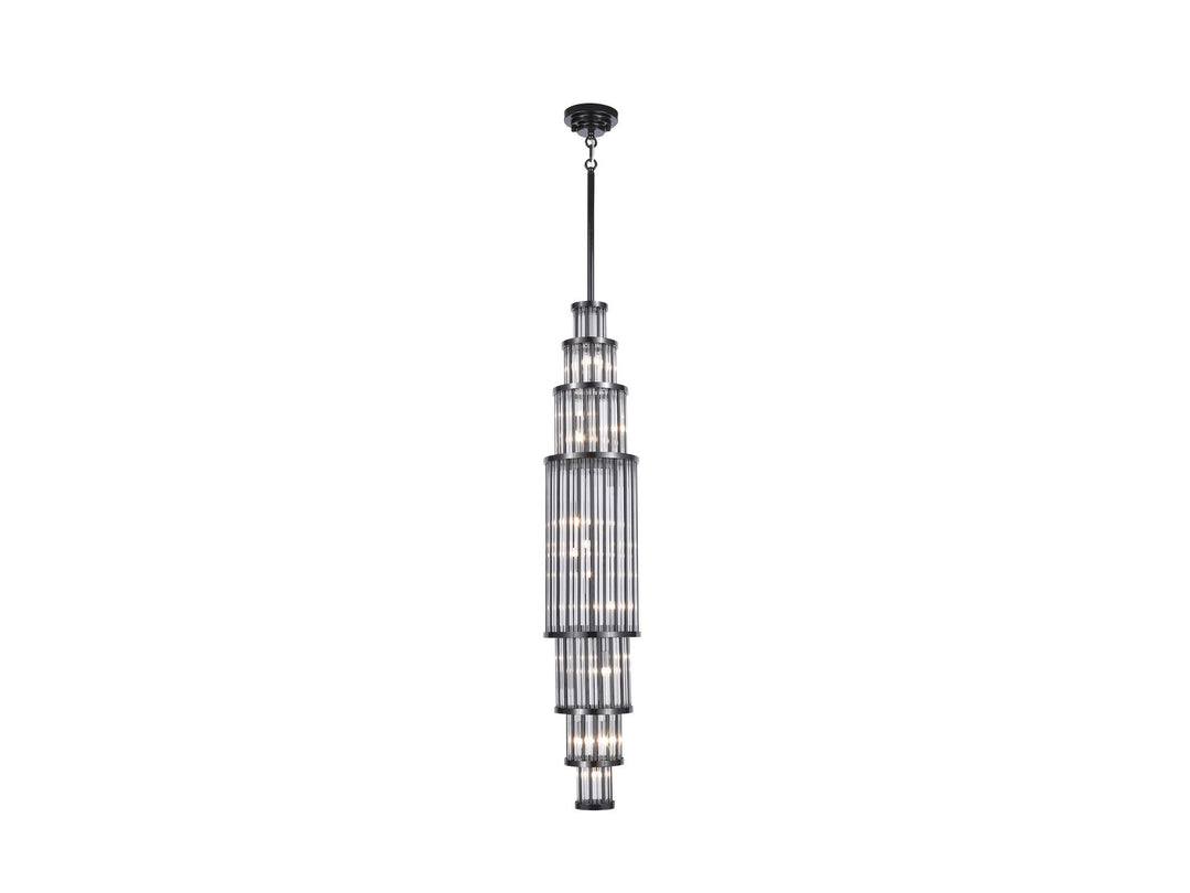 Avenue Waldorf HF1925-GM Chandelier Light - Polished Gunmetal