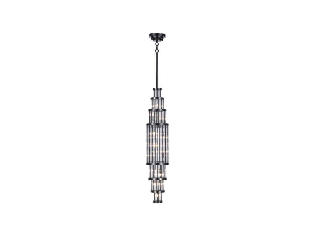 Avenue Waldorf HF1926-GM Chandelier Light - Polished Gunmetal