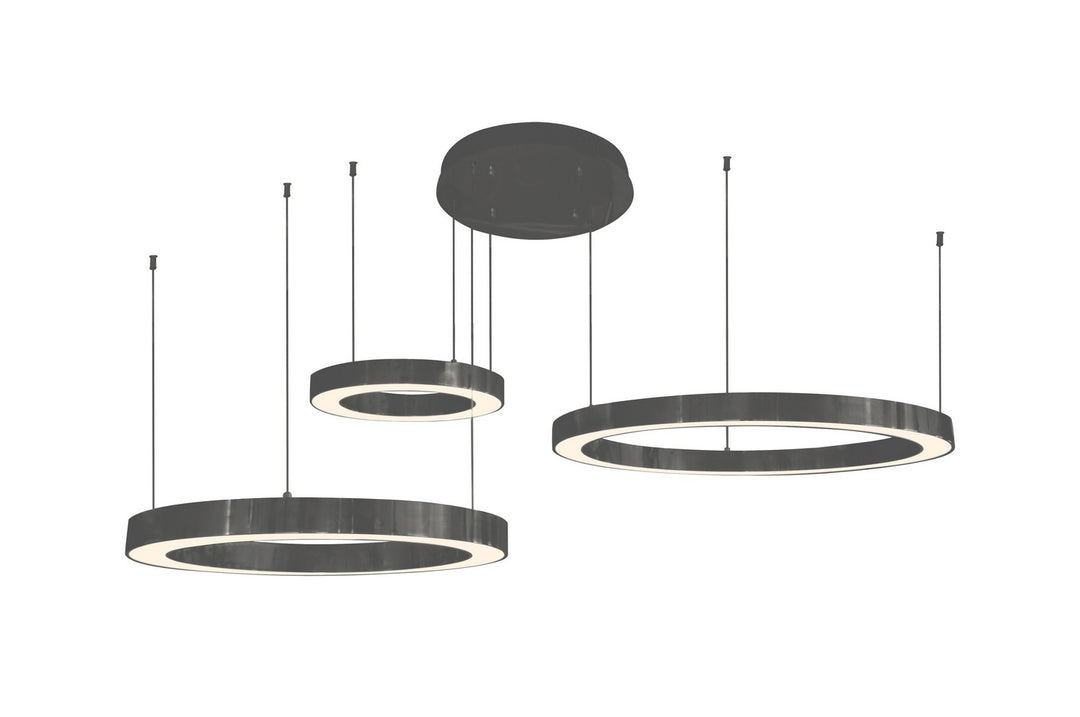 Avenue Aria HF4443-BK Chandelier Light - Polished Black