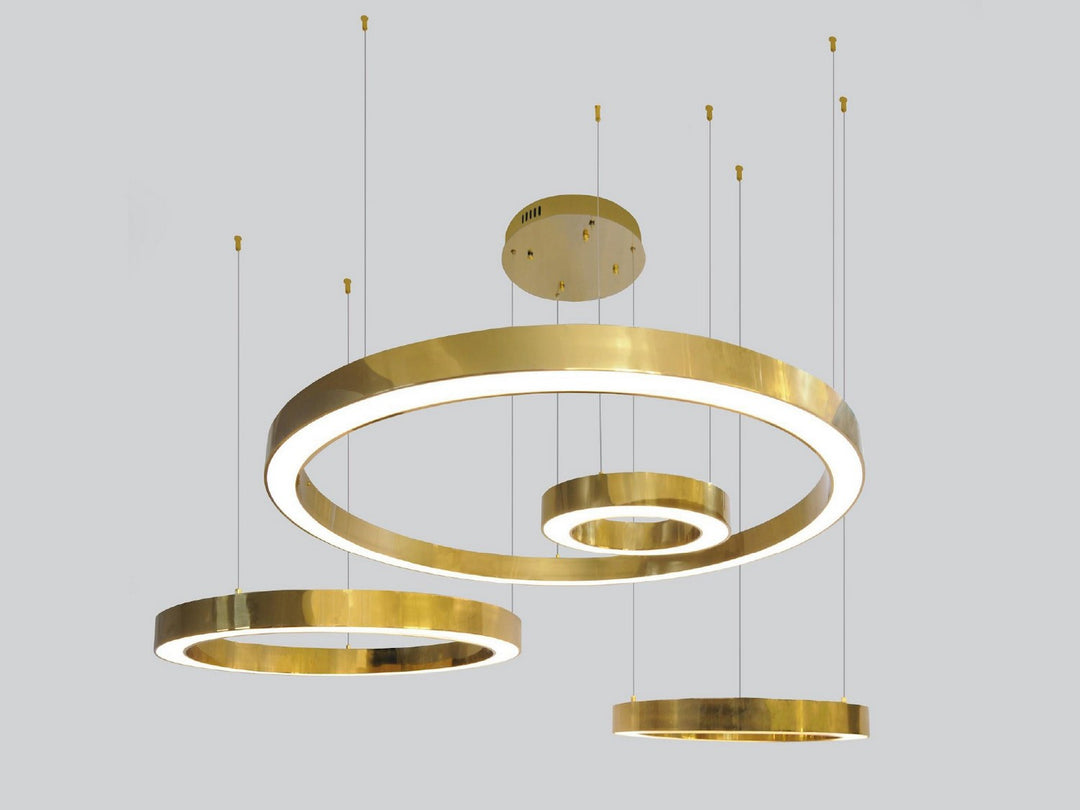 Avenue Aria HF4444-PB Chandelier Light - Polished Brass