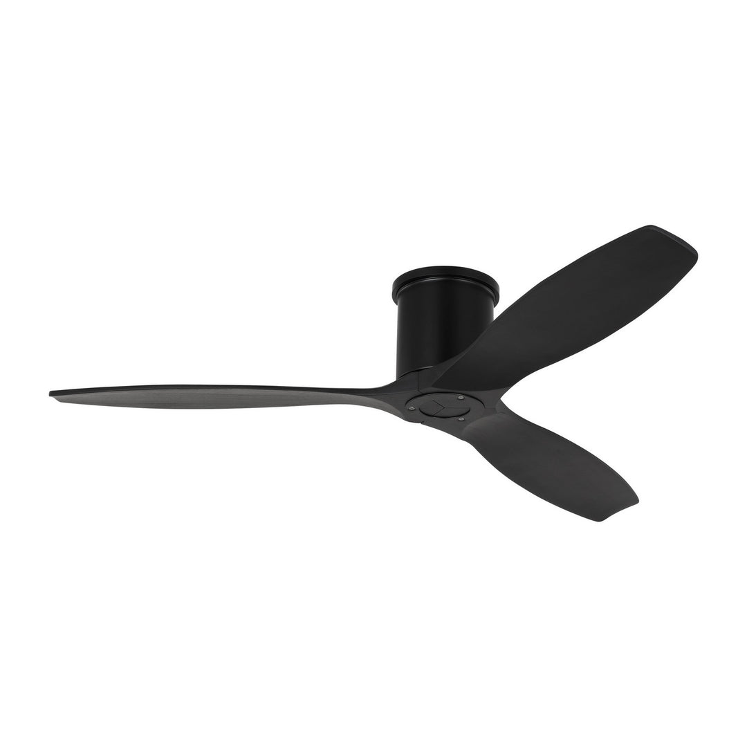 Visual Comfort Fan Collins 52 Smart Hugger 3CNHSM52MBKMBK Ceiling Fan - Midnight Black, Midnight Black/Midnight Black/