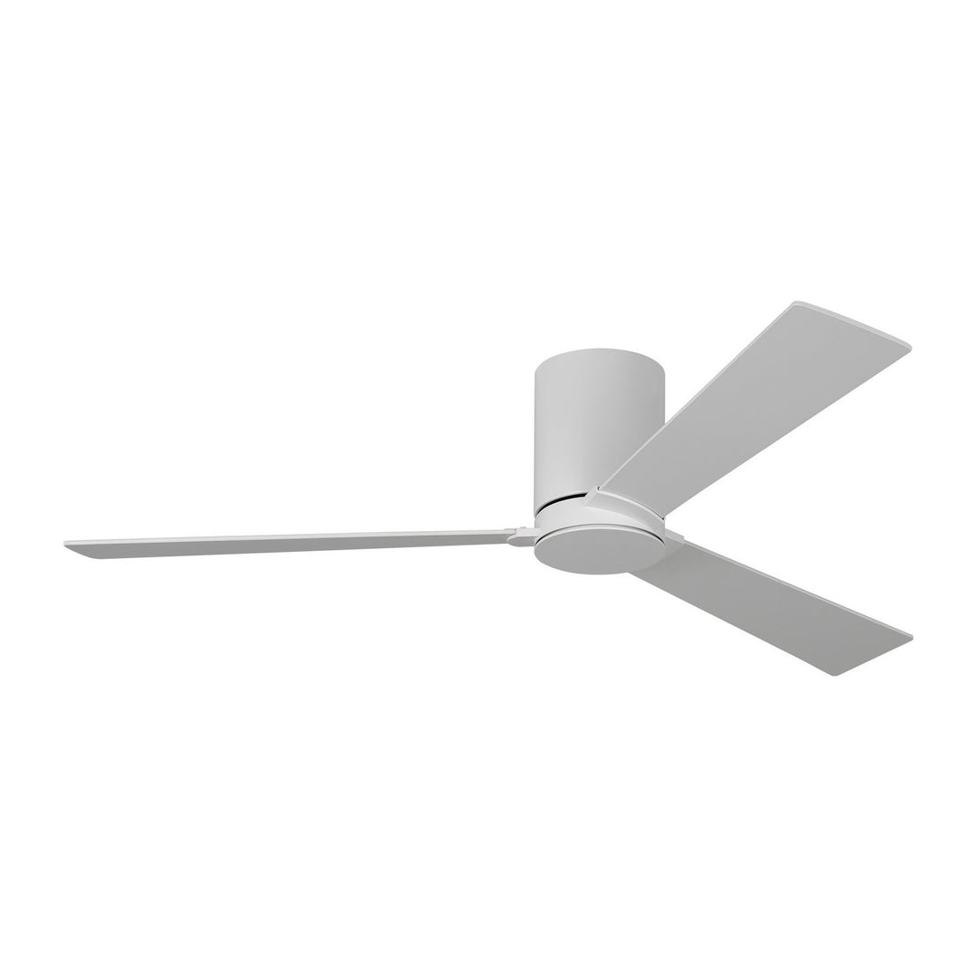 Visual Comfort Fan Rozzen 52 Hugger 3RZHR52RZW Ceiling Fan - Matte White, Matte White/Matte White/