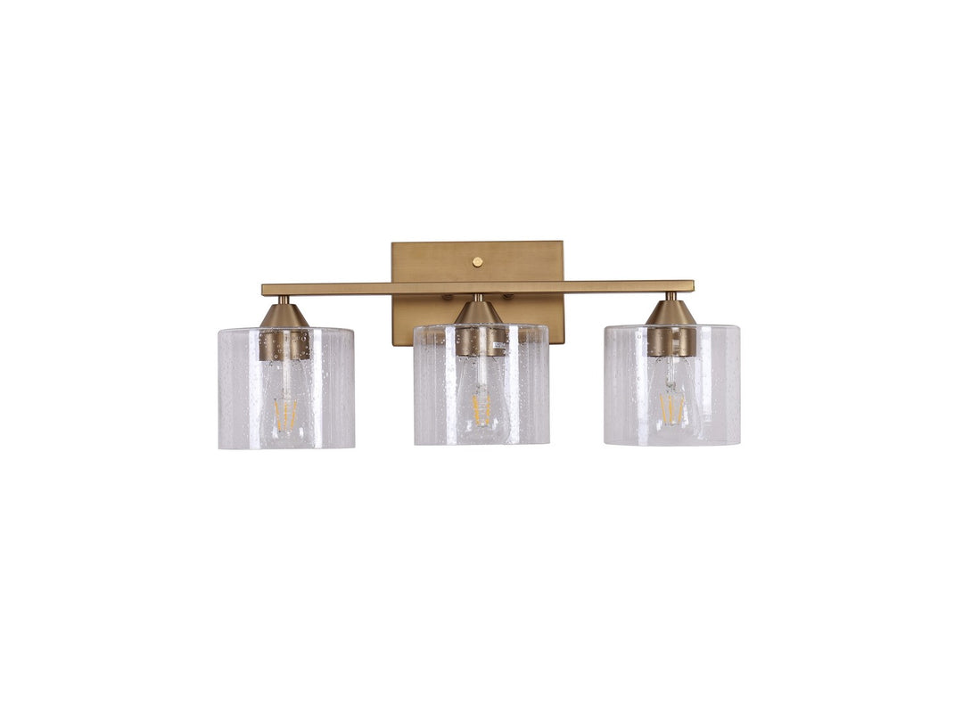 Revolution Blocker BL593SBSD Bath Vanity Light 23 in. wide - Satin Burnished Brass