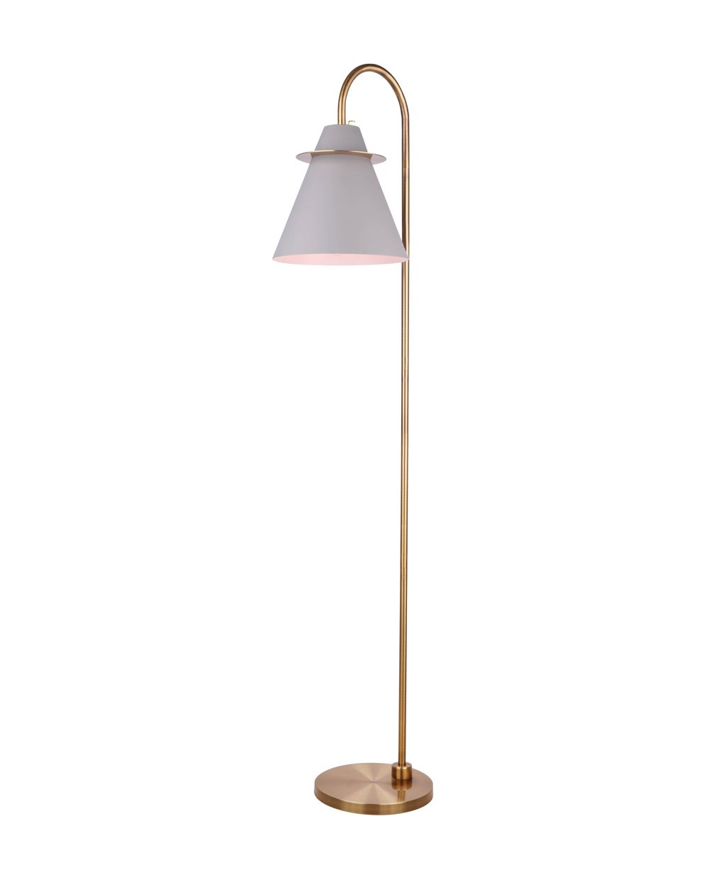 Canarm Lighting IFL1076A66MGG Modern Talia Lamp Gold/Grey/White