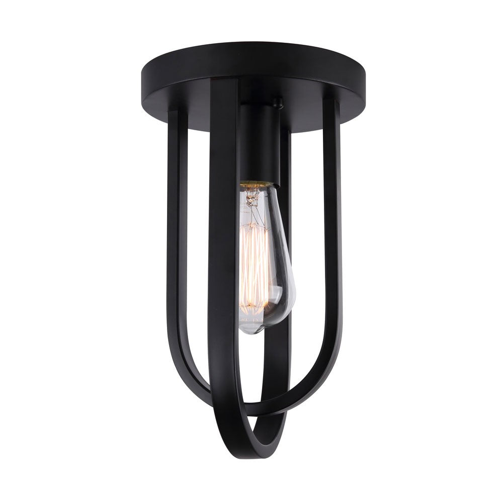 Canarm Dilan IFM1078A07BK Ceiling Light - Matte Black