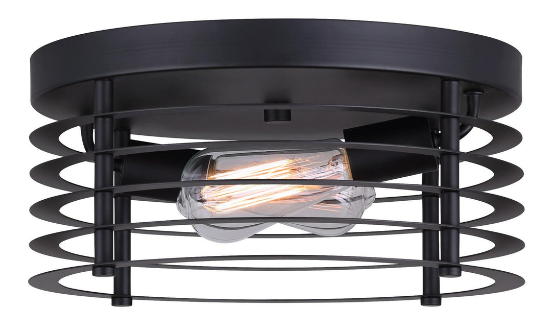 Canarm Alder IFM779B13BK Ceiling Light - Matte Black