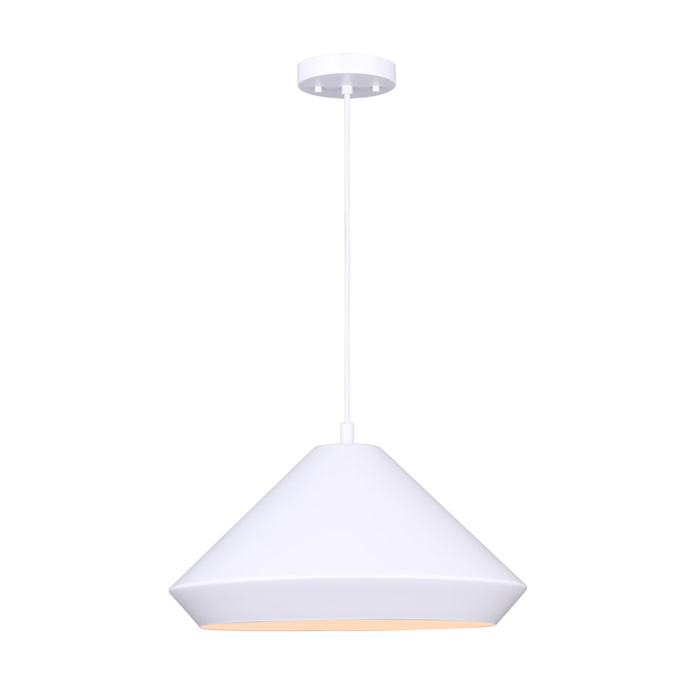 Canarm Byck IPL1020A16WH Pendant Light - Matte White