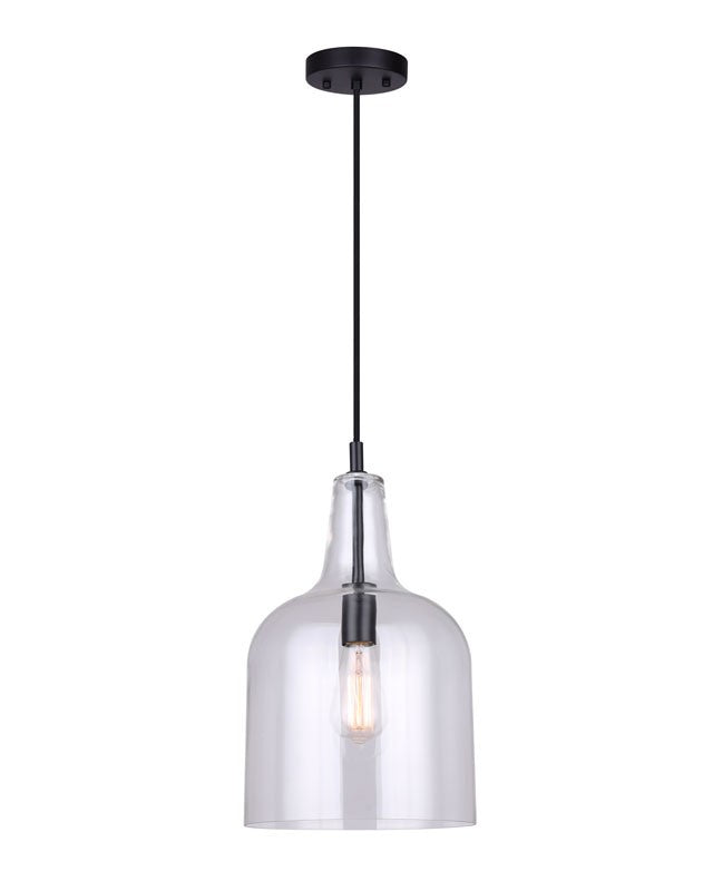 Canarm Keeva IPL1059A01BK10 Pendant Light - Matte Black