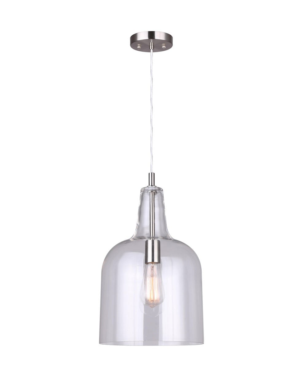 Canarm Keeva IPL1059A01BN10 Pendant Light - Brushed Nickel