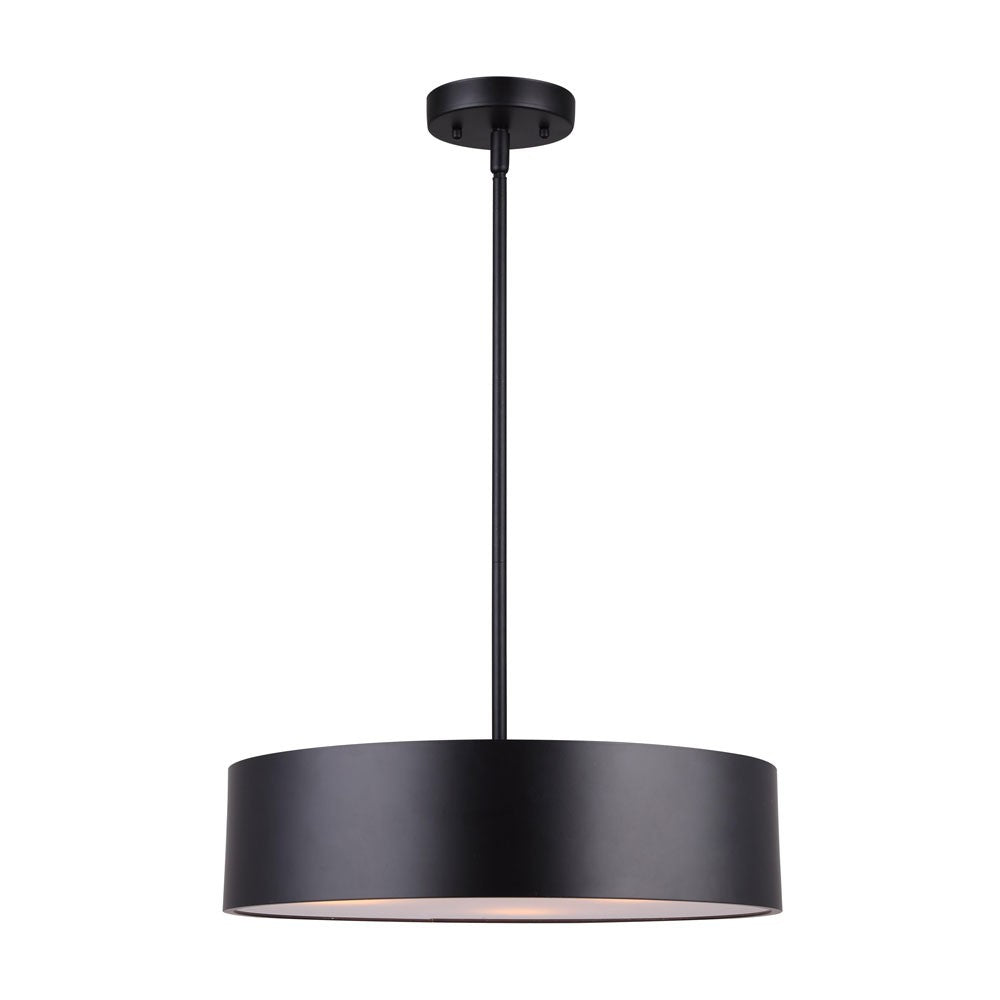 Canarm Dexter IPL318A03BK16 Pendant Light - Matte Black