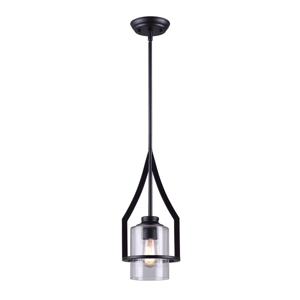 Canarm Warren IPL375A01BK7 Pendant Light - Matte Black