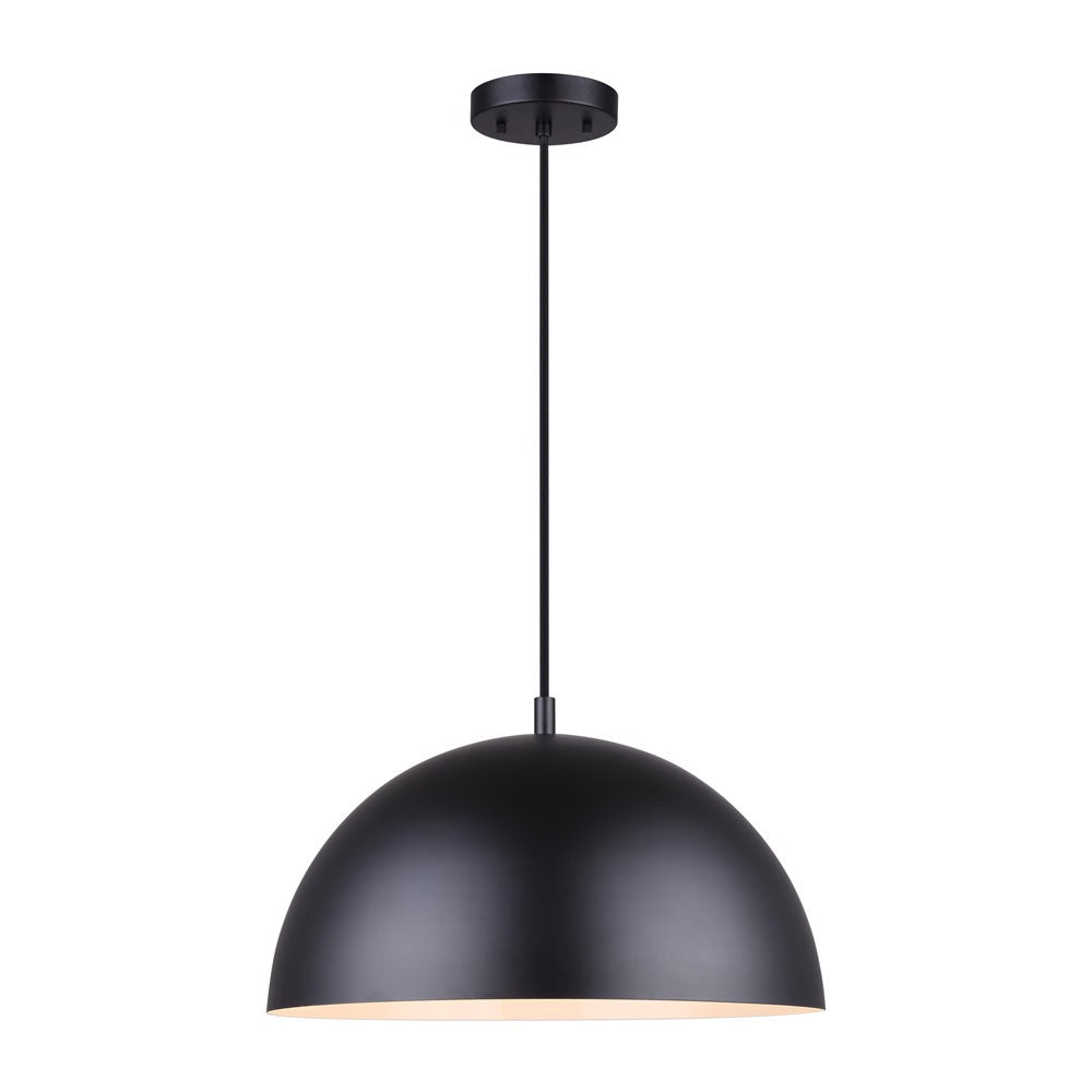 Canarm Sadie IPL734B01BK Pendant Light - Matte Black