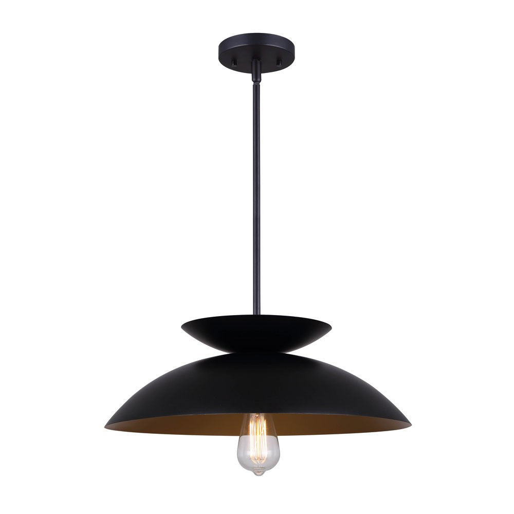 Canarm Ziva IPL786B01BK Pendant Light - Matte Black