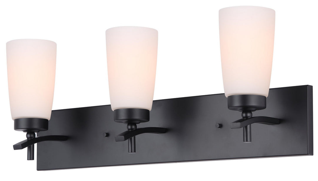 Canarm Portia IVL326A03BK Bath Vanity Light 24 in. wide - Matte Black