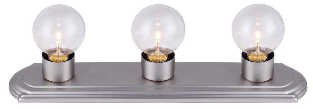 Canarm  IVLBS1351 Bath Vanity Light 18 in. wide - Brushed Pewter