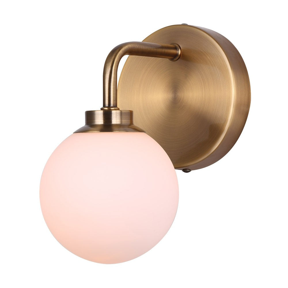 Canarm Asher IWF1105A01GD9 Wall Sconce Light - Gold