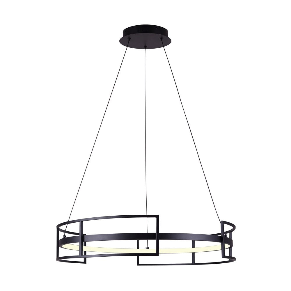 Canarm Amora LCH231A24BK Pendant Light - Black