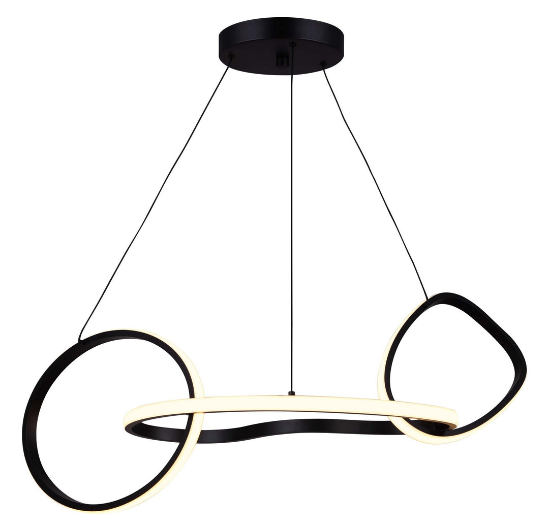 Canarm Zuri LCH234A32BK Pendant Light - Matte Black