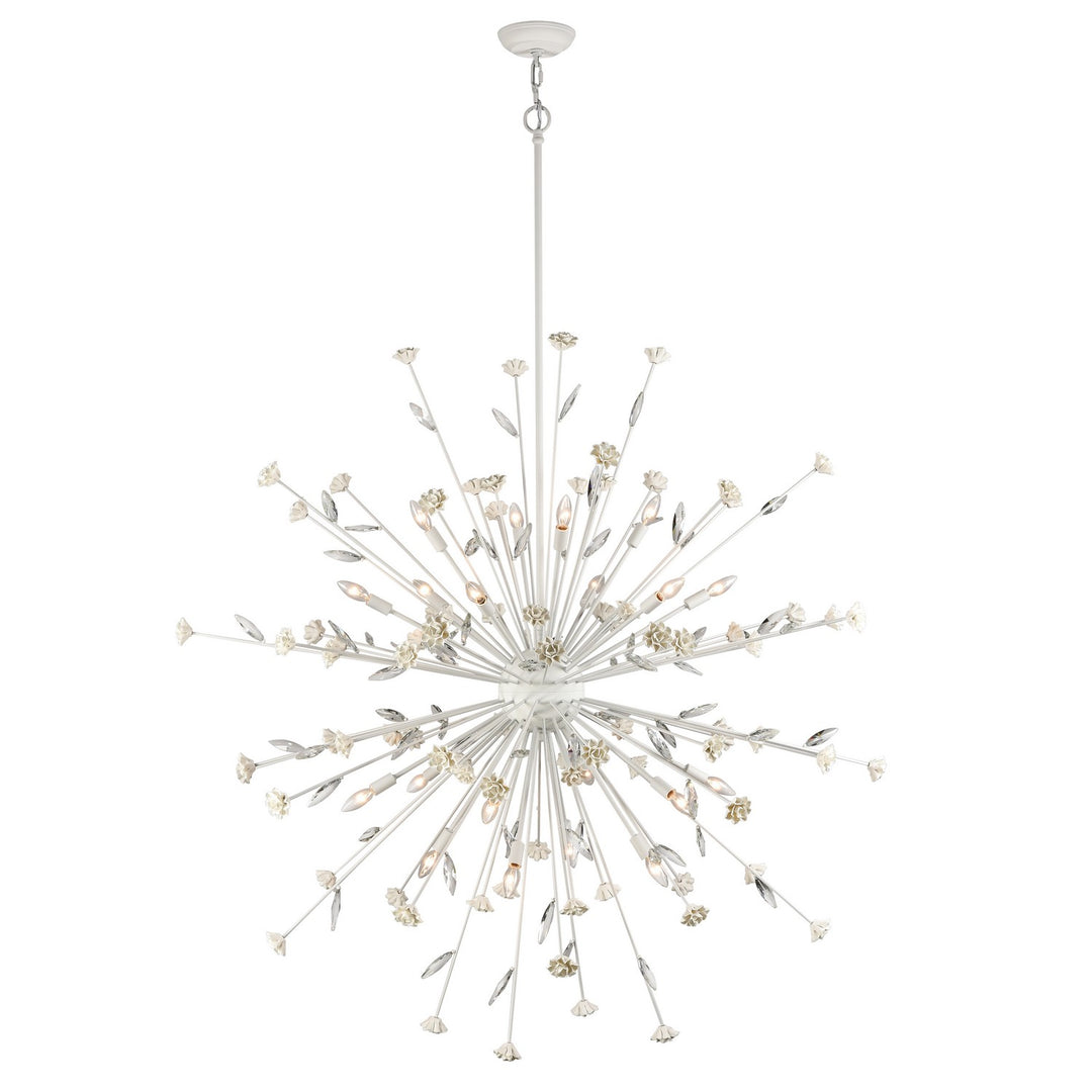 Elk Adelaide 18324/20 Chandelier Light - Textured White