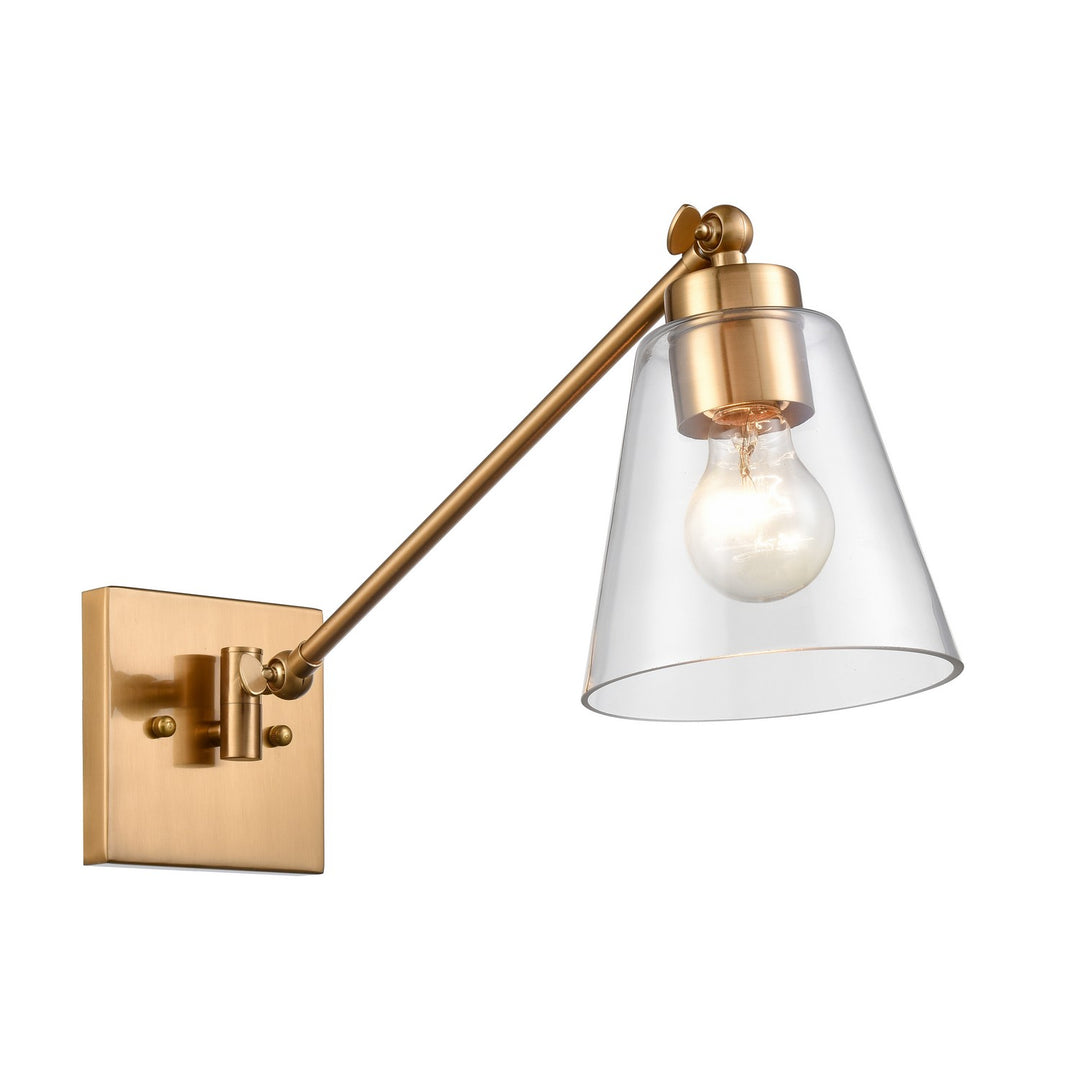 Elk Lighting 18332/1  East Point Lamp Satin Brass