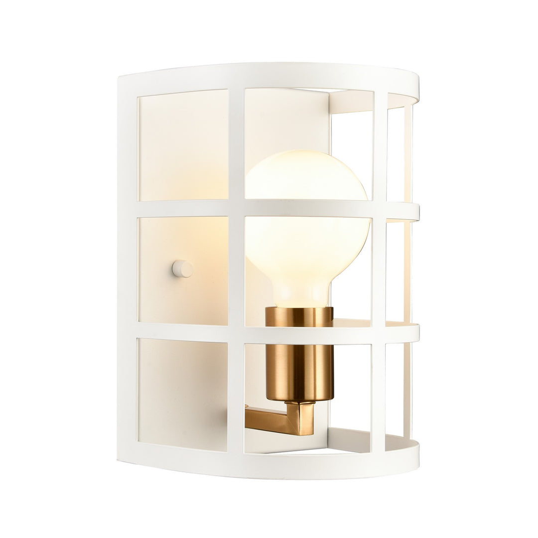 Elk Wescott 18391/1 Wall Sconce Light - Matte White