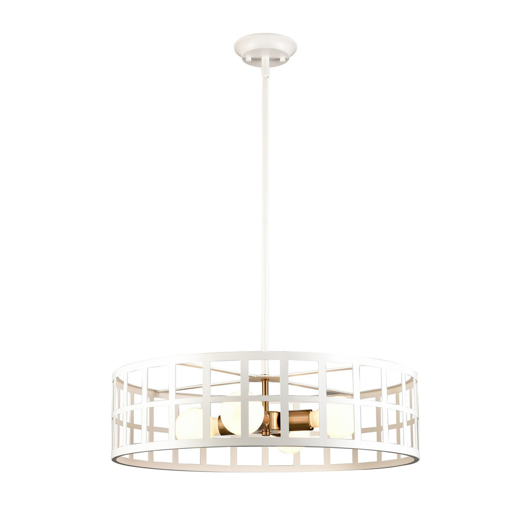Elk Wescott 18398/4 Pendant Light - Matte White