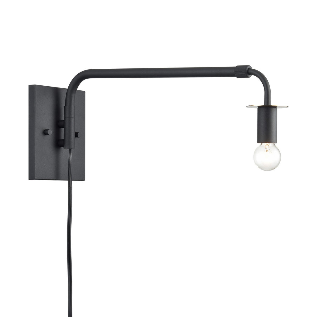 Elk Lighting 52221/1 Milla Lamp Charcoal Black