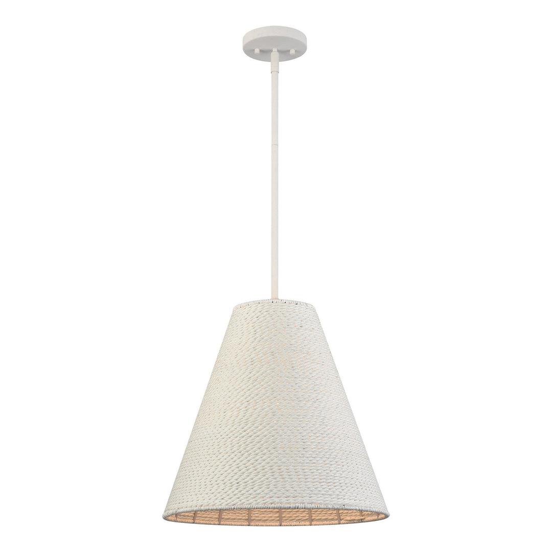 Elk Sophie 52258/1 Pendant Light - White Coral