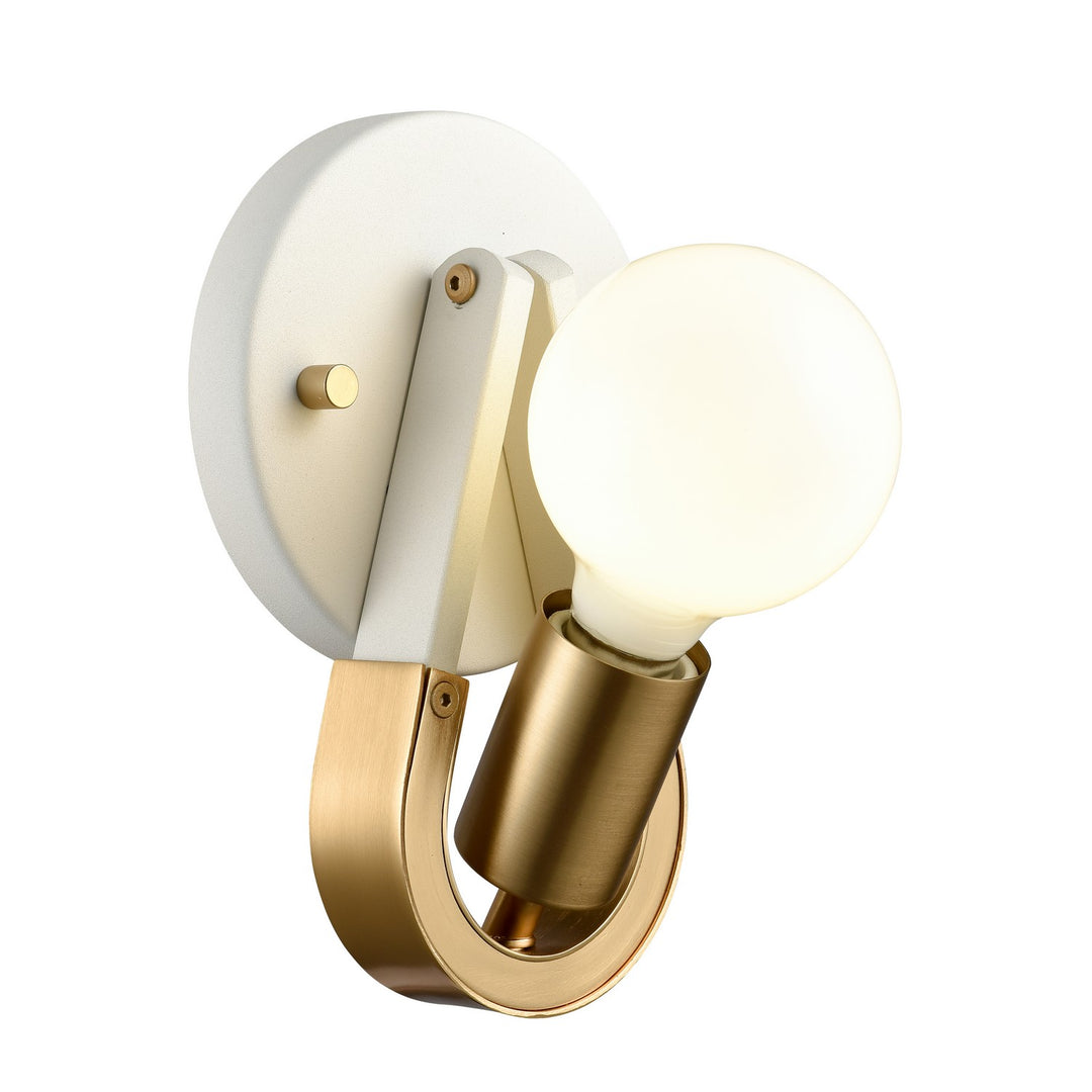 Elk Sabine 69310/1 Wall Sconce Light - Textured White