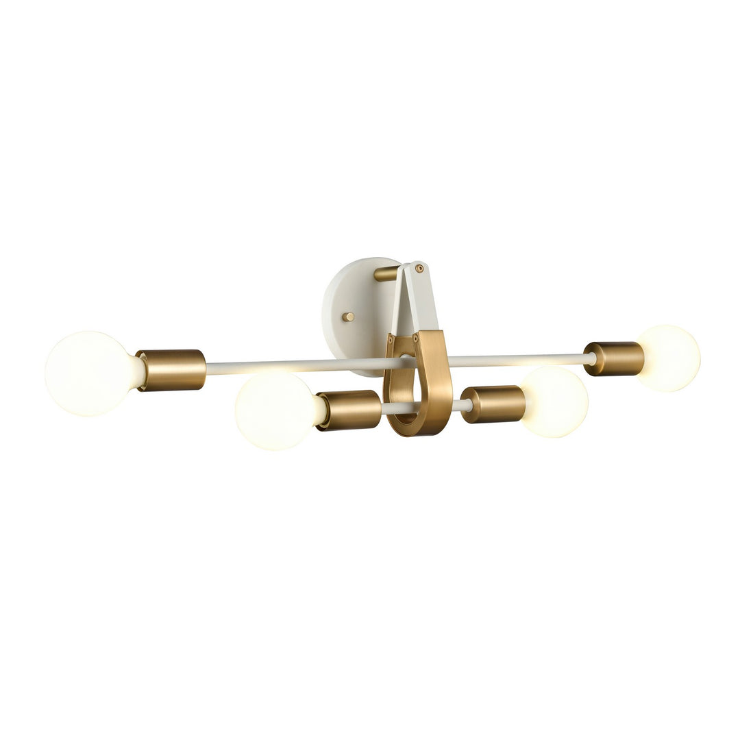 Elk Sabine 69313/4 Bath Vanity Light 24 in. wide - Textured White