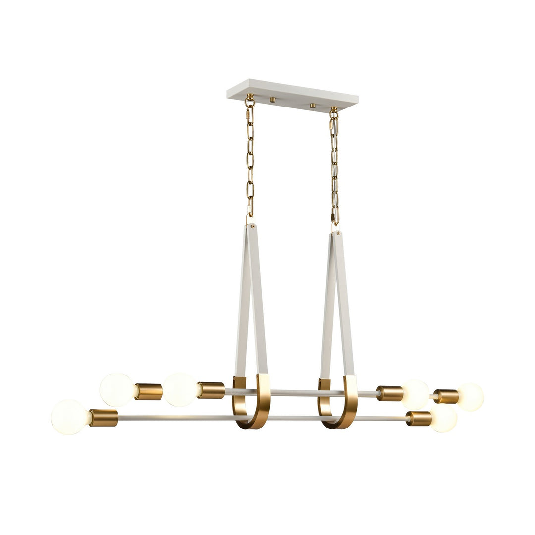Elk Sabine 69315/6 Pendant Light - Textured White