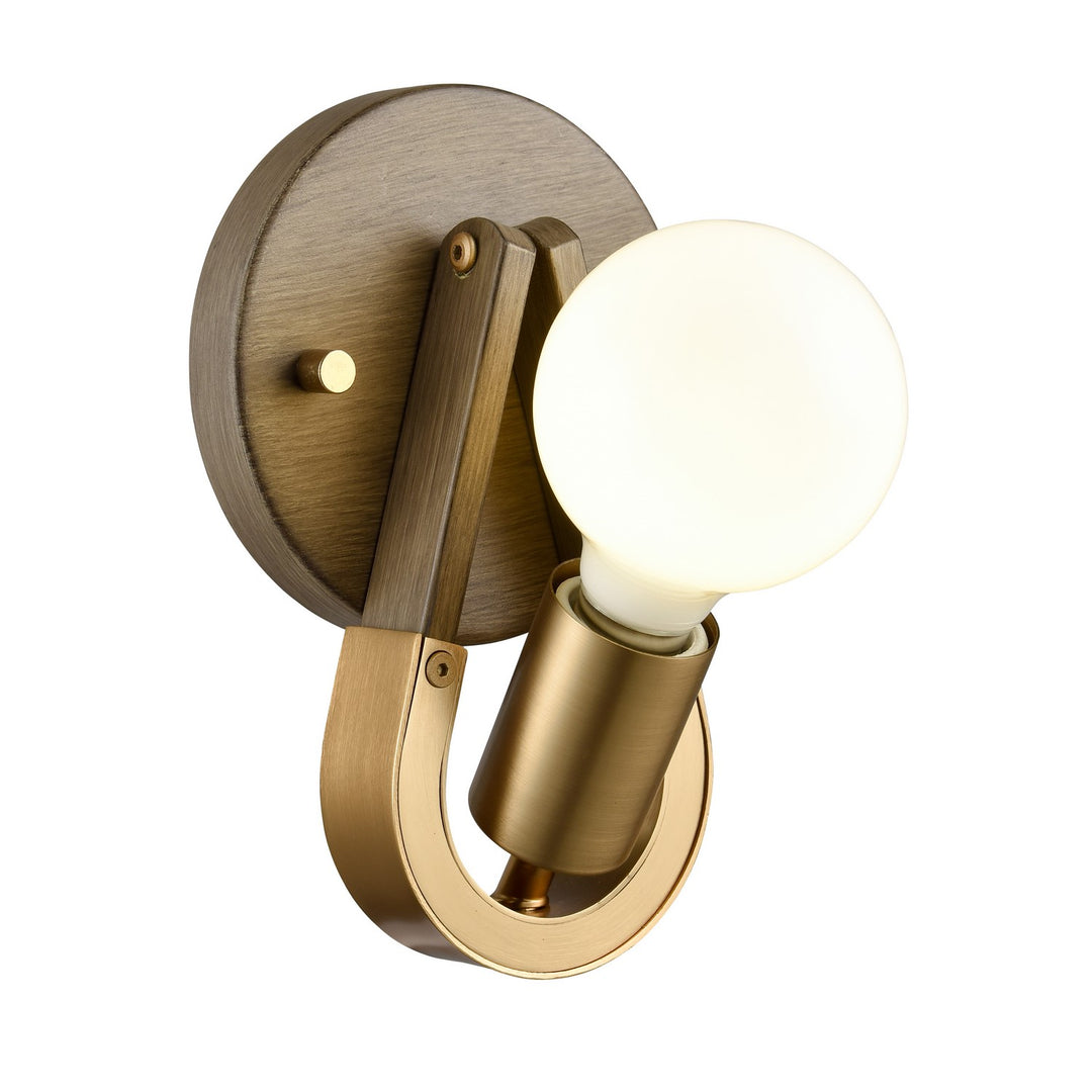 Elk Sabine 69320/1 Wall Sconce Light - Pecan
