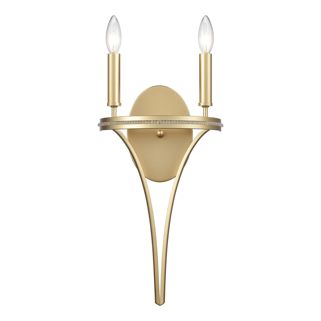 Elk Noura 69480/2 Wall Sconce Light - Champagne Gold