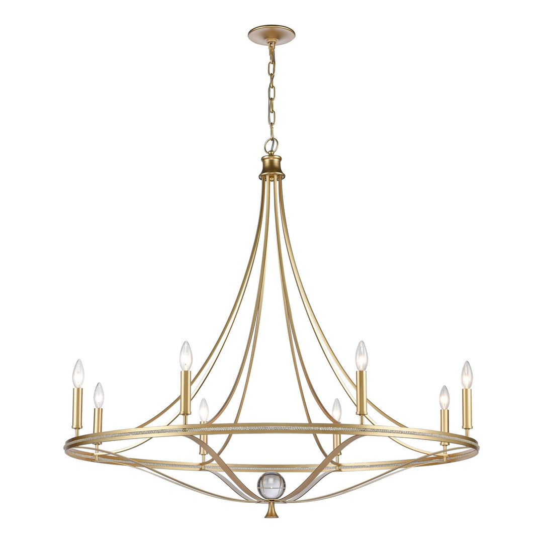 Elk Noura 69487/8 Chandelier Light - Champagne Gold