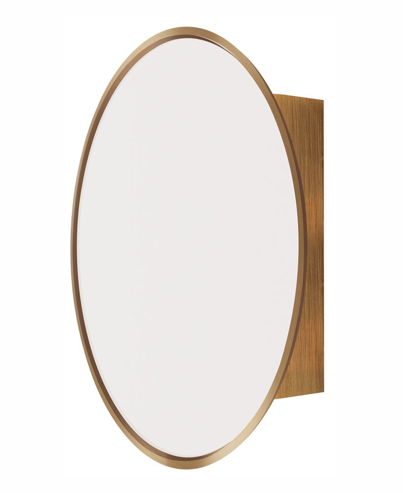 Canarm Lighting MCHDC1A2828GD  Medicine Cabinet Gold Mirror Gold