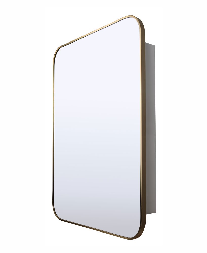 Canarm Lighting MCHDC2A2230GD  Medicine Cabinet Gold Mirror Gold