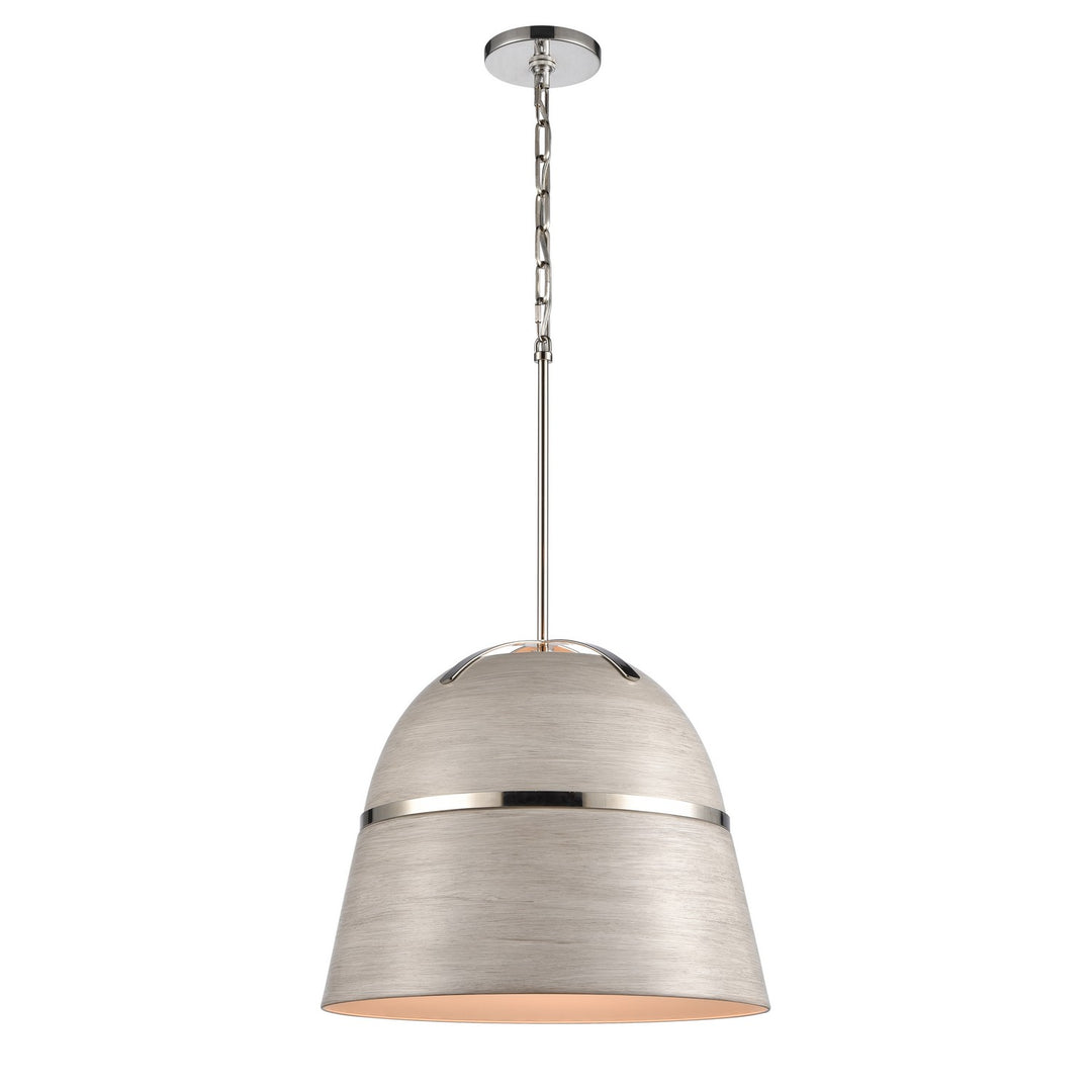 Elk Davina 69521/3 Pendant Light - Polished Nickel