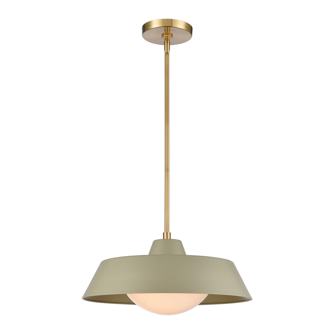 Elk Gilman 69545/1 Pendant Light - Satin Brass
