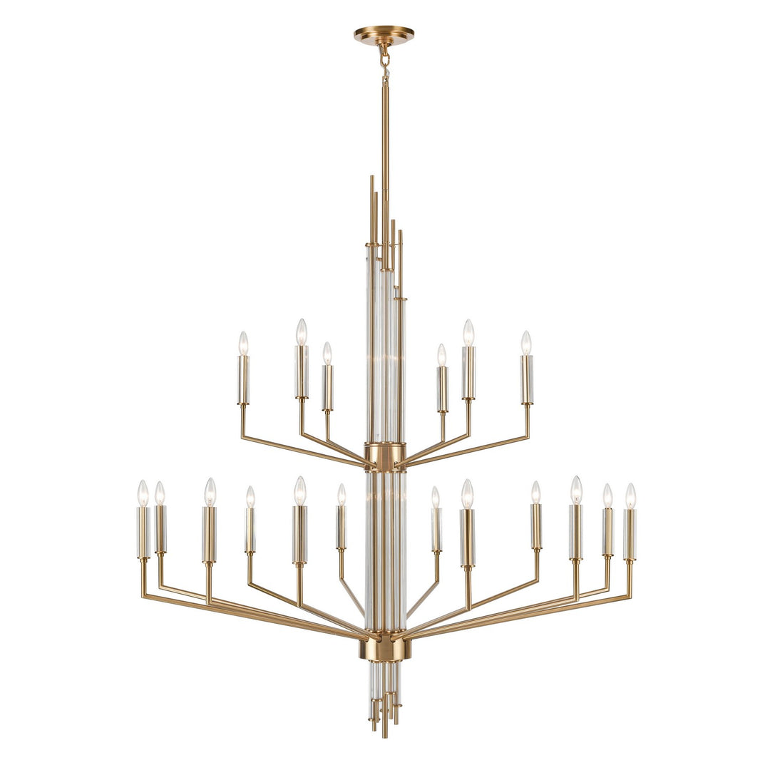 Elk Serena 82299/12+6 Chandelier Light - Satin Brass