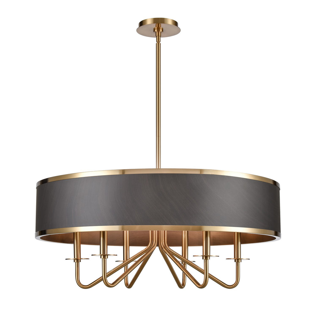 Elk Engel 82335/6 Chandelier Light - Satin Brass