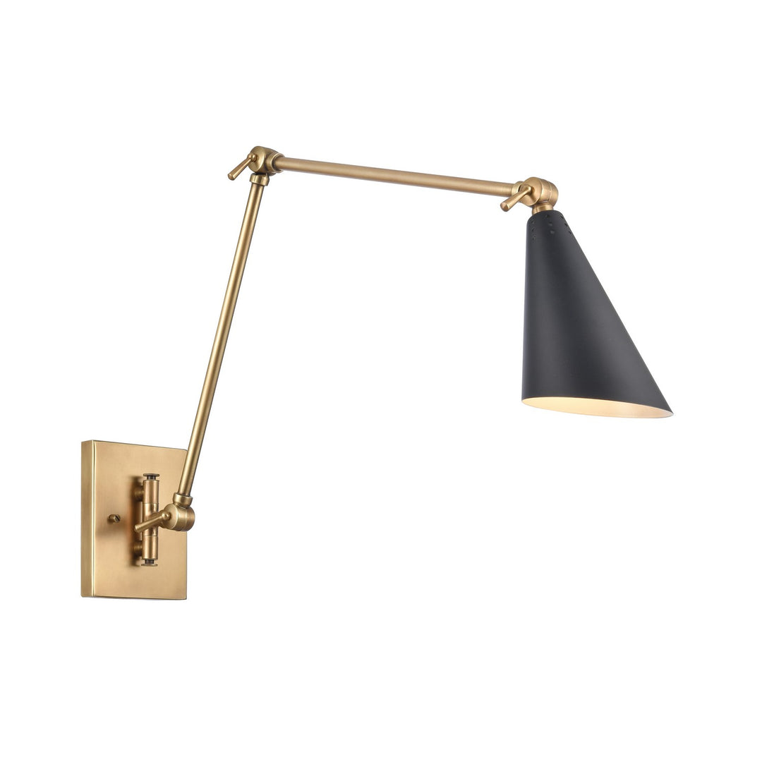 Elk Lighting 89211/1  Calder Lamp Natural Brass