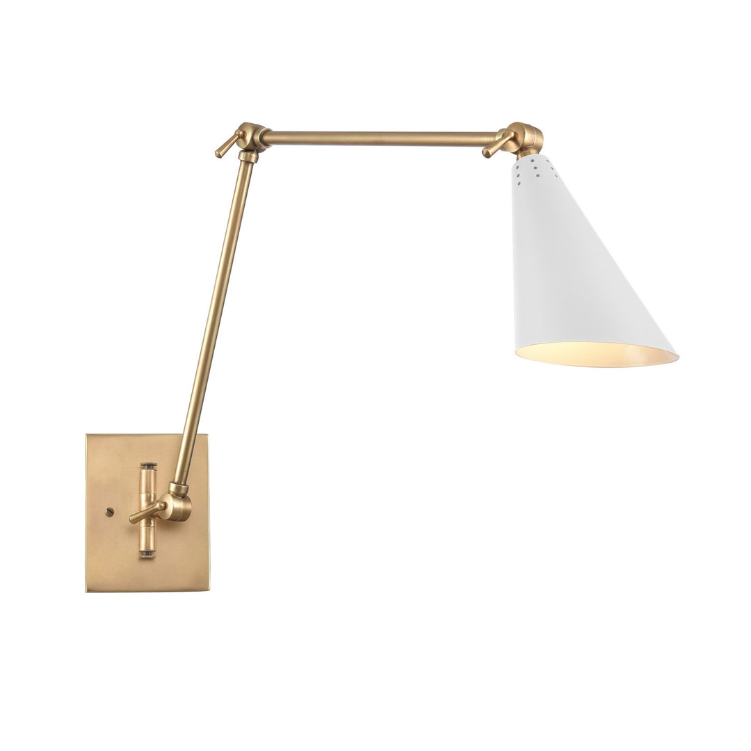 Elk Lighting 89241/1  Calder Lamp Natural Brass